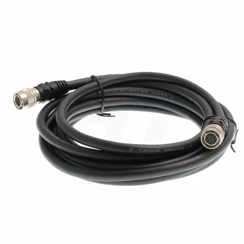 HangTon ROP MSU Remote Cable 10 Pin Hirose Male to Female for Panasonic Camera RC10 CCU MSU, Sony D50 D51 (3 Meter)