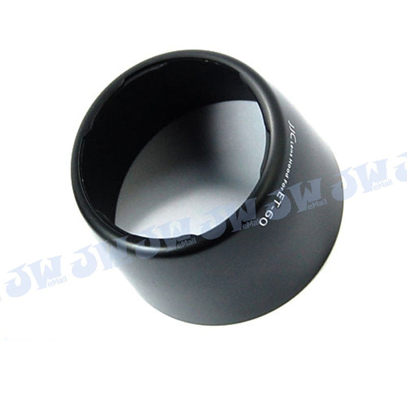 JJC LH-60 Bayonet Lens Hood Shade for Canon EF 75-300mm f/4-5.6 III EF 75-300mm f/4-5.6 III USM EF-S 55-250mm f/4-5.6 is EF-S 55-250mm f/4-5.6 is II Replaces Canon ET-60