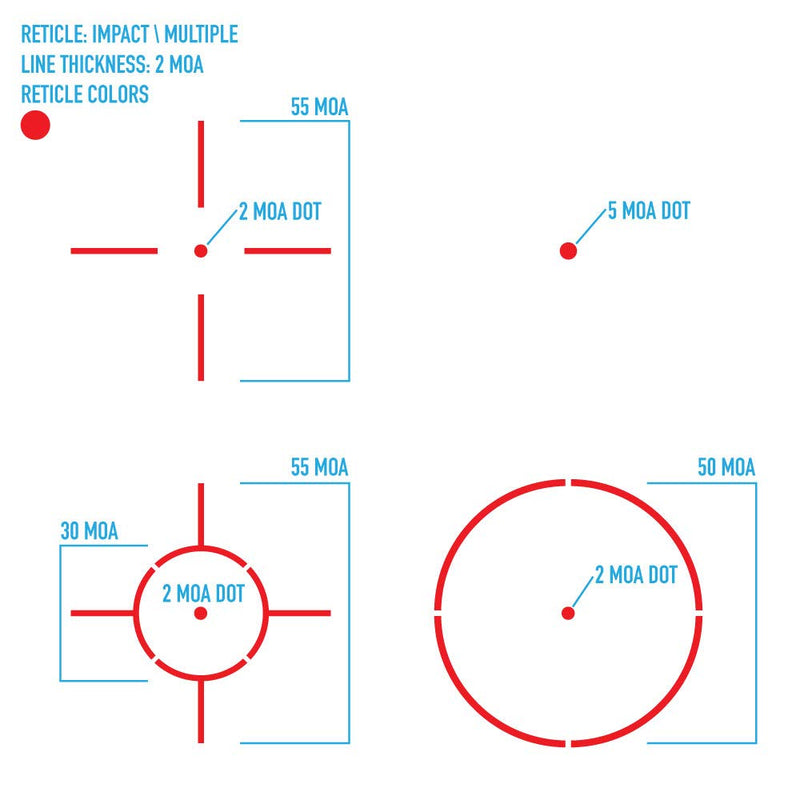 Firefield Impact Reflex Sight No Laser