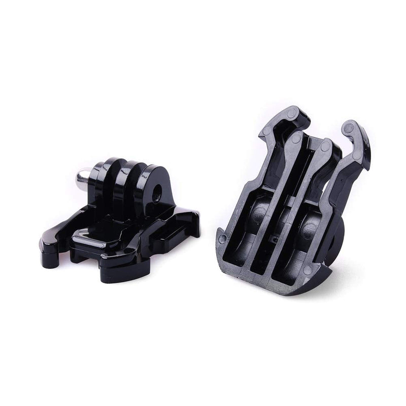 2 Buckle Base +2 J-Hook +2 Tripod Mount Adapter +2 Thumbscrew for GoPro Hero 9/8/7/(2018)/6/5 Black,Session 5/4,Hero 3+,DJI Osmo Action,AKASO/Campark/YI Action Camera