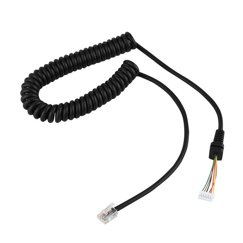 Replacement Speaker Mic Microphone Cable Microphone Cord for YEASU MH-48A6J, FT-7800, FT-8800, FT-8900, FT-7100M, FT-2800M, FT-8900R