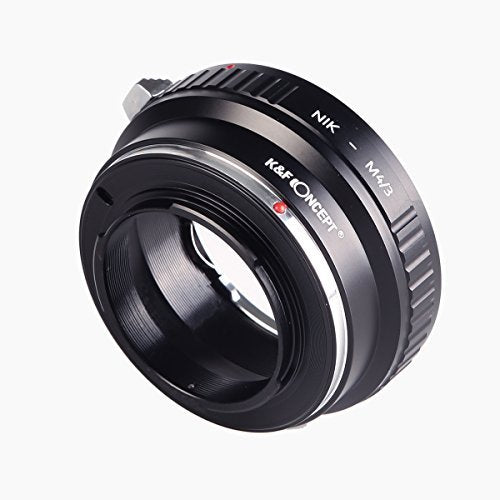 K&F Concept Lens Mount Adapter,Nikon AI Lens to Micro 4/3 Micro Four Thirds Mount Adapter for GF1 GF2 GF3 G2 G3