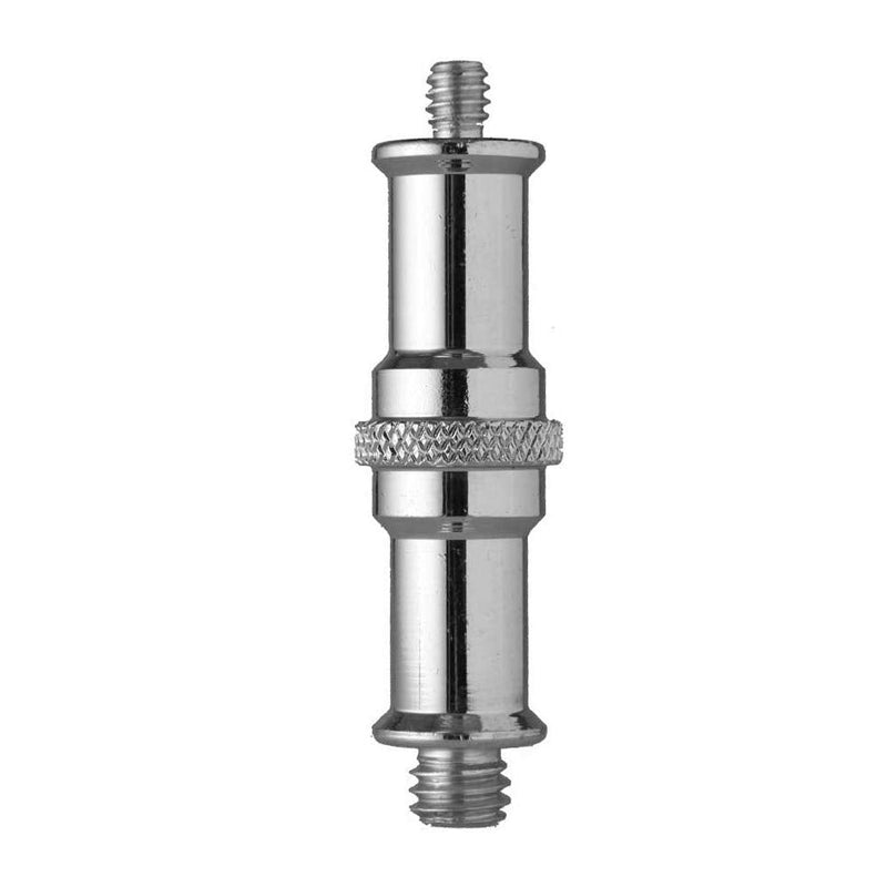 3 Pieces Standard 1/4 to 3/8 inch Metal Male Convertor Threaded Screw Adapter Spigot Stud for Studio Light Stand, Hotshoe/Coldshoe Adapter, Ball Head, Wireless Flash Receiver, Trigger