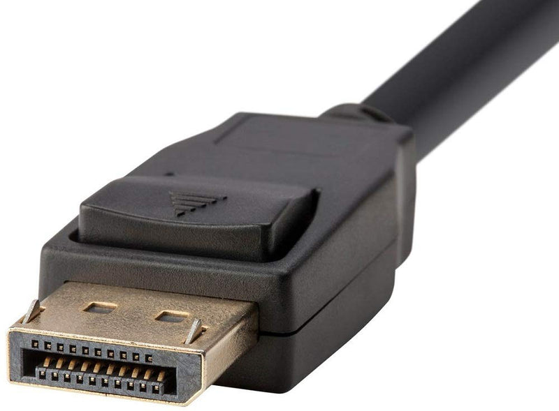 Monoprice 115888 Mini DisplayPort 1.2 to DisplayPort Cable - 1.5 Feet, 4K Capable, Supports 3D Video - Select Series Black