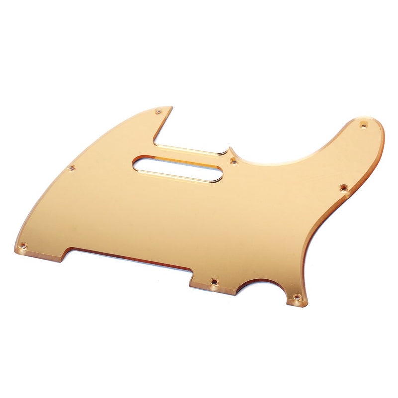 Alnicov Gold Mirror Guitar Pickguard Scratch Plate Fits For Tl Electric Guitar