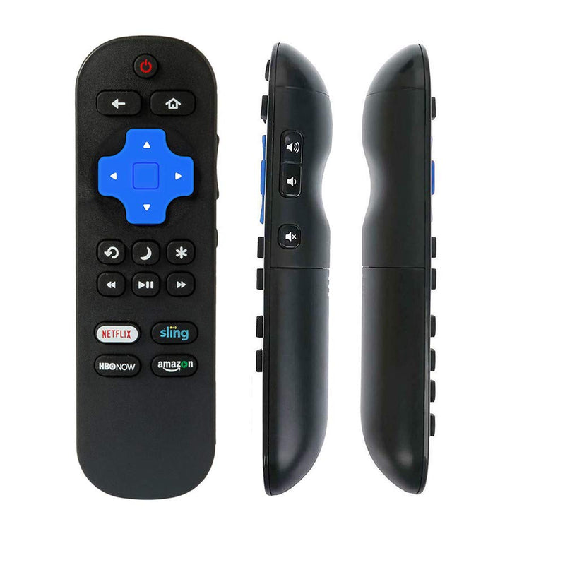 Bedycoon Remote Control Compatible with LC-RCRUS-17 Sharp roku TV LC-32LB481 LC-32LB481C LC-32LB481U LC-43LB481 LC-43LB481C LC-43LB481U LC-50LB481 LC-50LB481U with Remote Holder