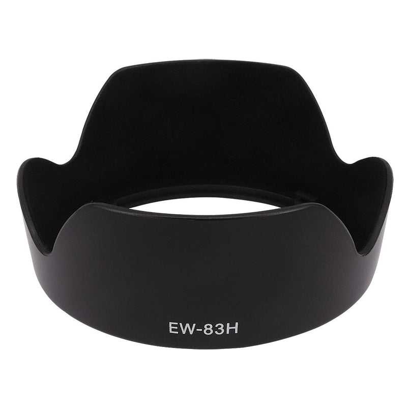 Haoge Bayonet Flocking Petal Flower Lens Hood for Canon EF 24-105mm f4L is USM Lens Replaces Canon EW-83H