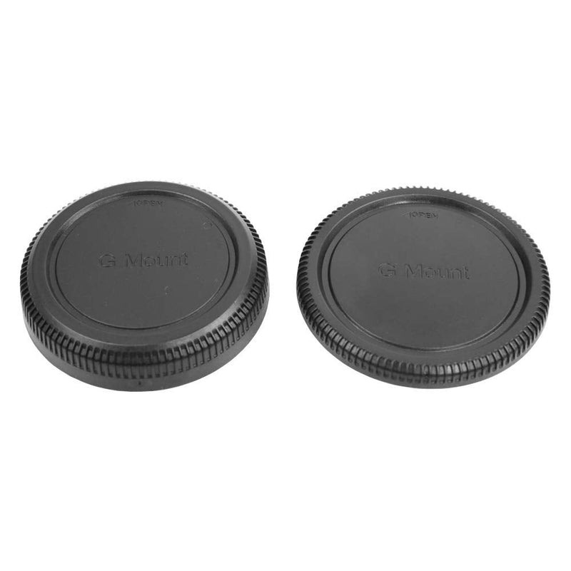 [AUSTRALIA] - CamDesign Camera Body Cap & Rear Lens Cap Compatible with Fujifilm G Mount GFX 50S,GFX 50R & Fujinon GF Lens GF23mm GF45mm GF63mm GF110mm GF120mm GF250mm GF32-64mm 