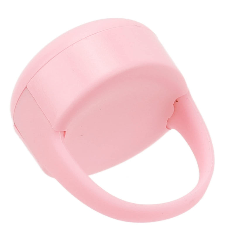 TikTok Remote Control App Page Turner, Wireless TIK Tok Scrolling Ring, Bluetooth Camera Video Recording Remote Shutter, Candy Color Silicone FingerRemote (Pink) Pink
