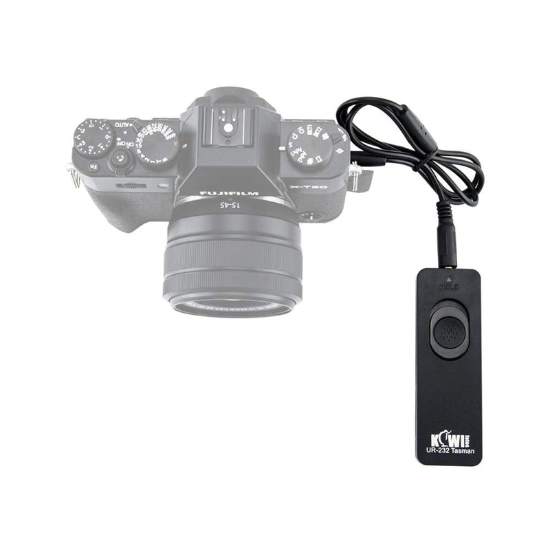 Kiwifotos RR-100 Remote Shutter Release Cord for Fuji Fujifilm X-T3 X-T4 X-T2 X-T1 X-T30 X-T20 X-T10 X-T100 X100V X100F X100T X-PRO3 X-PRO2 X-H1 GFX 100 GFX 50S GFX 50R X-E3 X-A5 X-A10 and More For Fujifilm F3