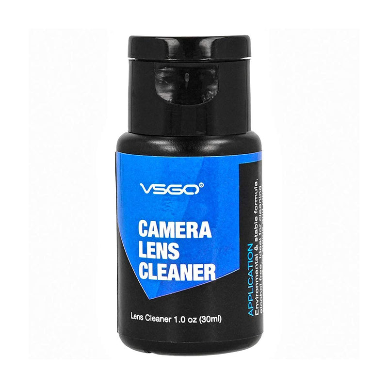 VSGO DKL-15D Professional Cleaning Kit for DSLR Cameras and Sensitive Electronics Bundle with 0.5oz VSGO Photo Lens and LCD Cleaner 3 Color for Option(Black, Blue, Red) (Black) Grey