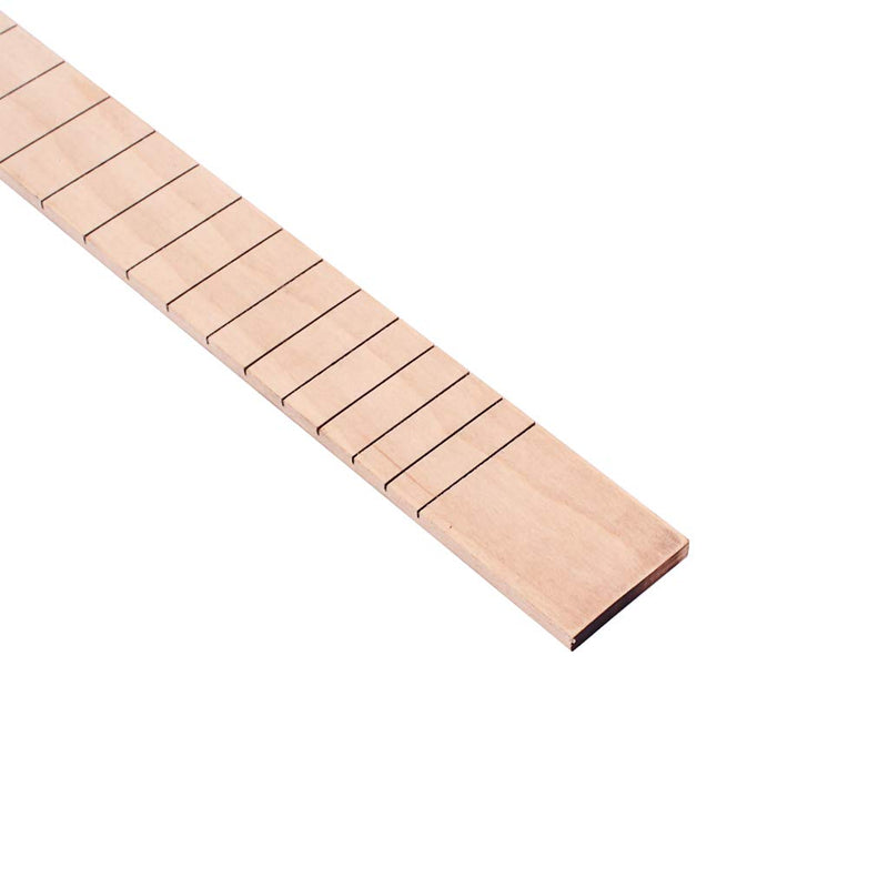 Alnicov Fretboard With 21 Frets Maple Fingerboard For Three String Cigar Box Guitar Replacement