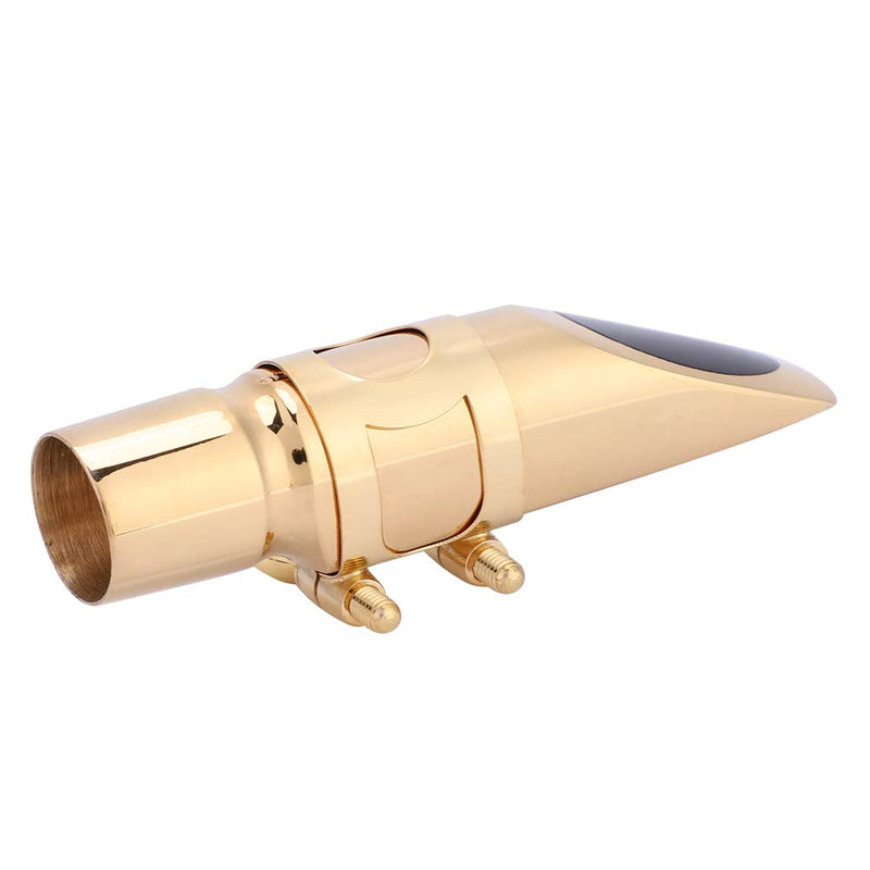 [AUSTRALIA] - Dilwe Sax Mouthpiece, EB Alto Sax Saxophone 6C Mouthpiece with Cap Pads Musical Instruments Accessory 