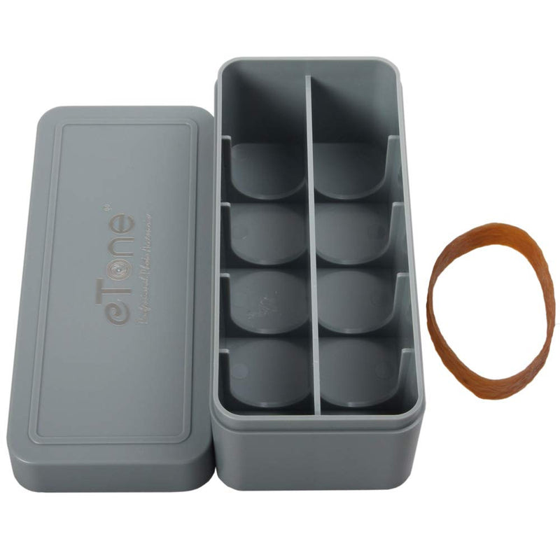 120/220 135 Film Container Box Carrying Case Rollei RPX Fomapan Tmax Agfa (Gray)