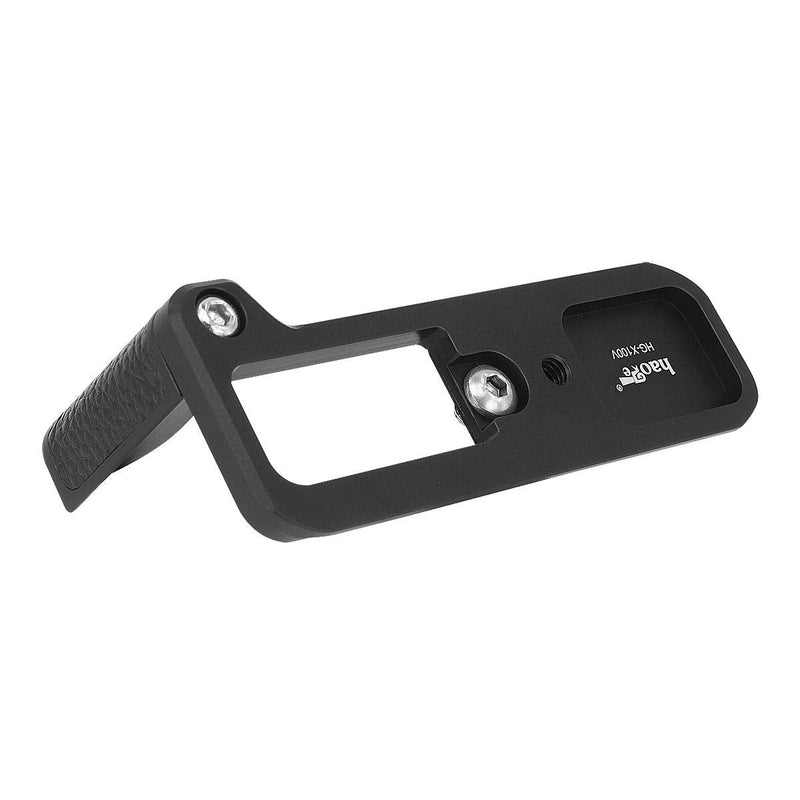 Haoge HG-X100V Quick Release Plate Camera Bracket Holder Hand Grip for Fujifilm Fuji X100V X100F Camera fit Arca Swiss Sunwayfoto Kirk RRS Benro