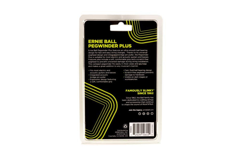 Ernie Ball P09604 Pegwinder Plus