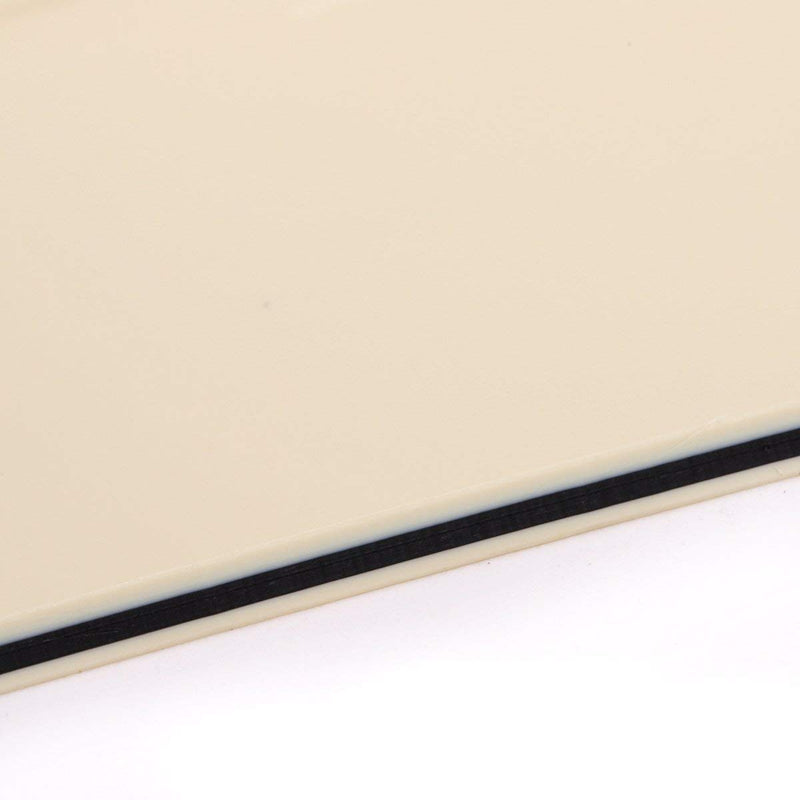Musiclily 5 Hole Tele Pickguard Blank for Fender USA/Mexican Telecaster Esquire Guitar, 3Ply Cream