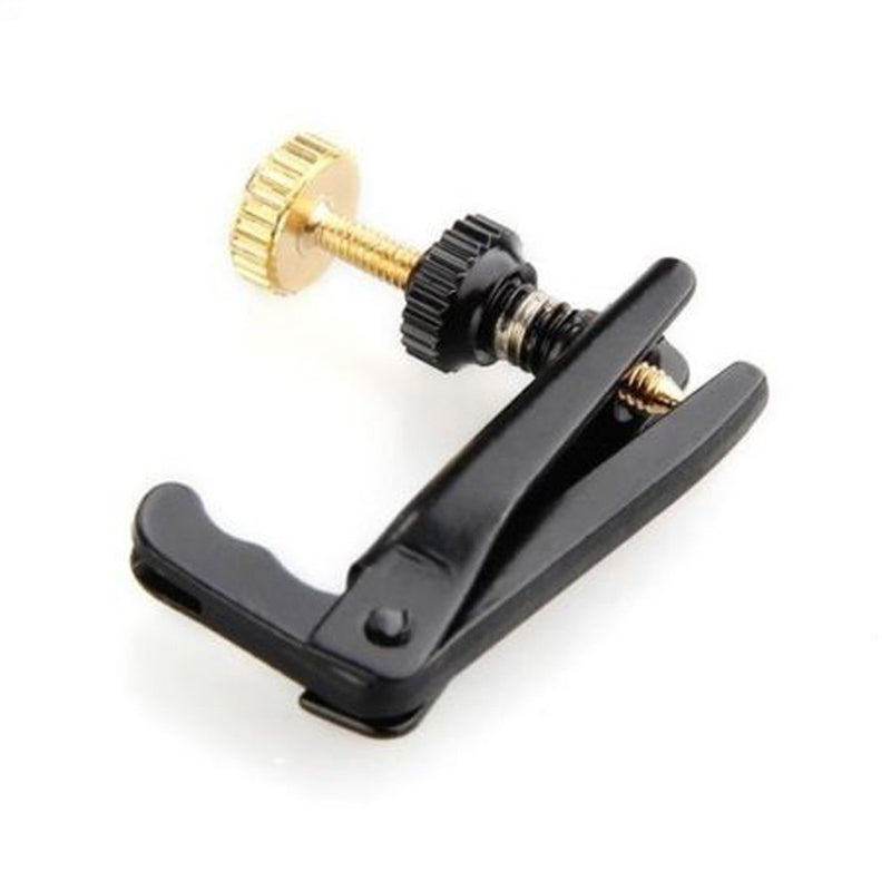 Sky 4pcs Cello Parts String Adjuster Fine Tuner 3/4-4/4 Black and Gold Cello Parts Accessories