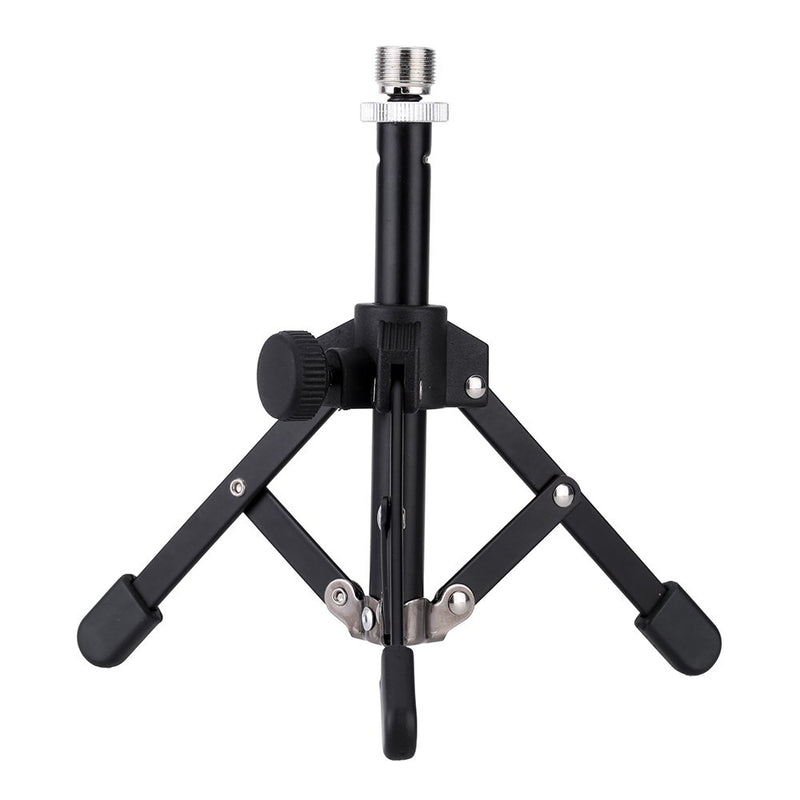 [AUSTRALIA] - ammoon Foldable Tripod Desktop Microphone Stand Holder for Podcasts, Online Chat, Conferences, Lectures,meetings, and More mic stand 1 