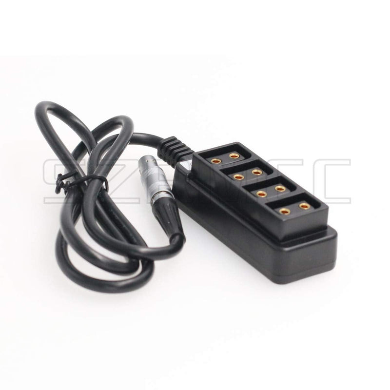 SZRMCC FFA 0S 4 pin to 4 Port D tap Splitter Power Out Adapter Expansion Cable for ARRI Trinity Stabilizer Focus