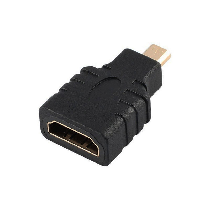 axGear HDMI Female to Micro HDMI Male Converter Adapter Connector HD TV DVD Camera