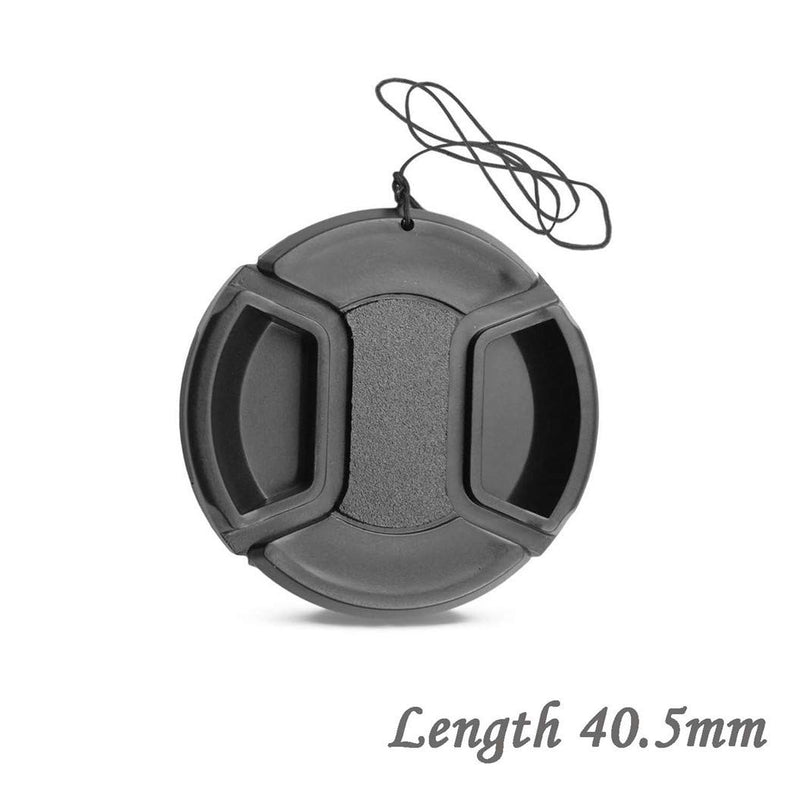 40.5mm Lens Snap-on Center Splint Front Cover Lens Cover for Olympus, Panasonic, Canon, Nikon, etc, can Replace The Olympus LC-39B Front Lens Cover. Contains Two Black Bands 40.5mm