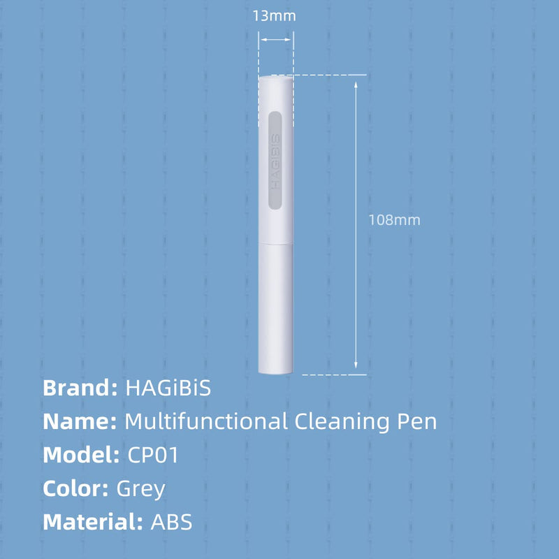 Hagibis Cleaning Pen for Airpods Pro 1 2 Multi-Function Cleaner Kit Soft Brush for Bluetooth Earphones Case Cleaning Tools for Lego Huawei Samsung MI Earbuds
