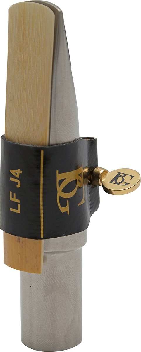 BG LFJ4 Flex Jazz Ligature for Alto Saxophone with Metal Mouthpiece