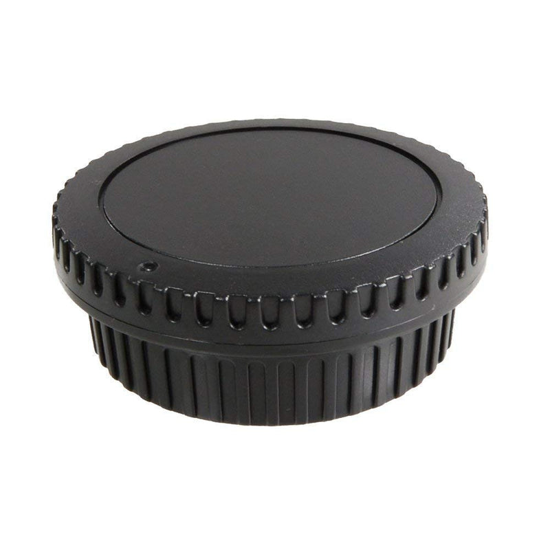 CamDesign Body Cap & Camera Rear Lens Cover Compatible with Canon EOS Canon RF-3 Canon EOS 1D 1DS Mark II III IV 7D Mark II D30 D60 50D 60D 60DA 5D Mark II Mark III 7D T7i XT XTi XSi T3 T3i T4 T4i