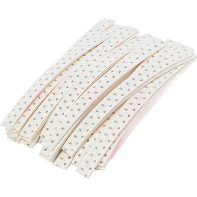 Molence 960PCS 0603 0805 1206 SMD Capacitor Kit, 16 Value 10pF-22uF Multilayer Ceramic Chip Capacitors Assortment Set