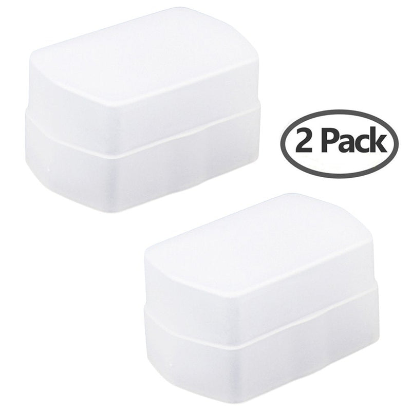 Flash Diffuser JJC Camera Flash Bounce Light Diffuser for Canon 580EX II Flash Speedlight-2 Packs