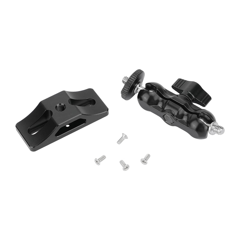 CAMVATE Extension Support with 1/4"-20 Ball Head Support Holder for BlackMagic Micro Signal Converter HDMI to SDI 3G - 2952