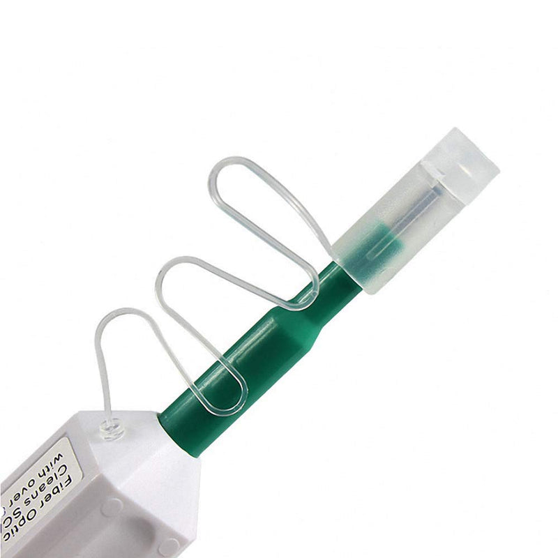 one-Click Fiber Optic Cleaner,Fiber Optic connectors Cleaning,Fiber Optic Cleaner Pen with 800+ Cleans for 2.5mm SC/ST/FC Ferrules Push Type 2.5mm SC/ST/FC 1PCS