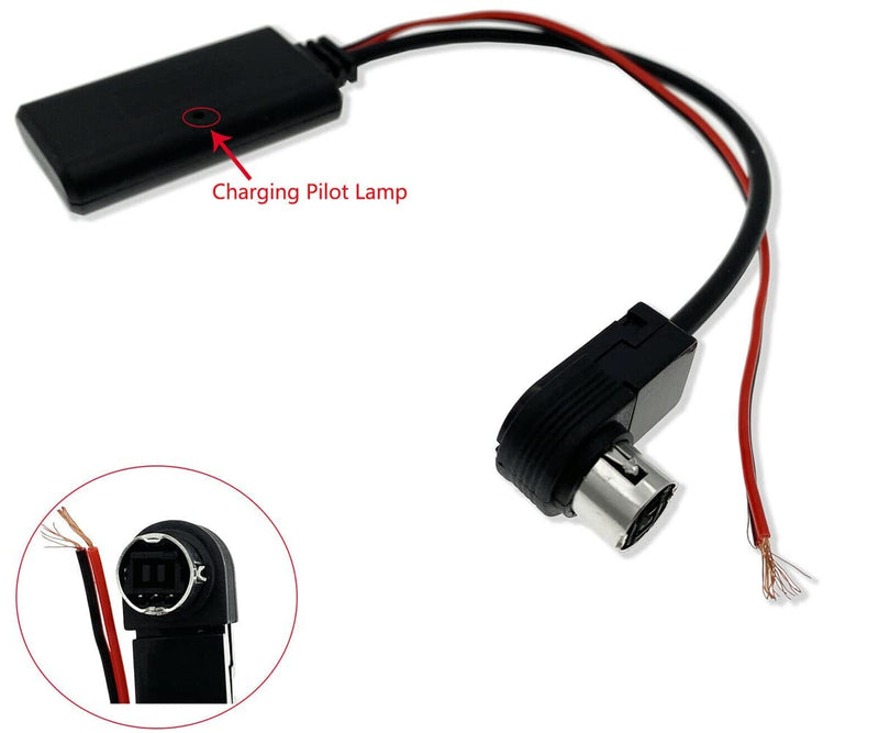 [AUSTRALIA] - colorparts2016 Bluetooth Steaming Media Module Aux Cable Input Adapter Compatible with Alpine KCA-121B Ai-Net CD Host CDA9857R CDA9856 CDA9886 CDA9807 CDA9805 CDA9885 IVA-D900 CDA117 