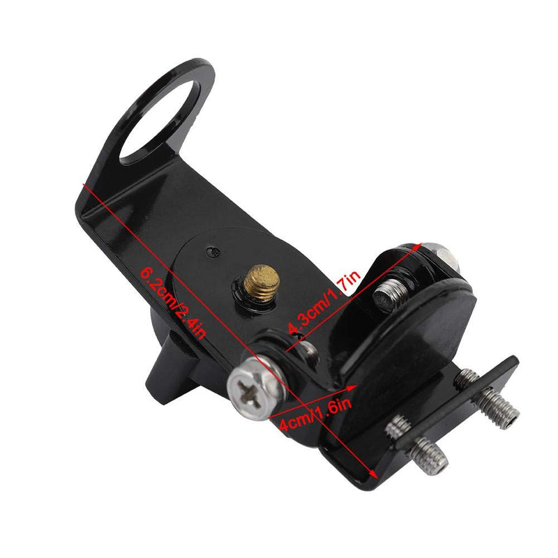 Bewinner Adjustable Antenna Mount Bracket for Car Radio Support 180 ¡ã Rotation Antenna for Car Radio Support Car Antenna with Anti-Scratch Pad