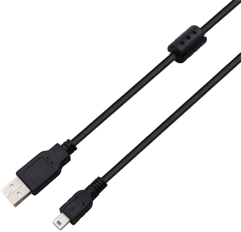 Replacement USB Cable Data Sync Transfer 8Pin Cord Compatible for Sony Digital Camera Cybershot Cyber-Shot DSCH200 DSCH300 DSCW370 DSCW800 DSCW830 DSC-H200 DSC-H300 DSC-W370 DSC-W800 DSC-W830 (1.5M) 1.5M