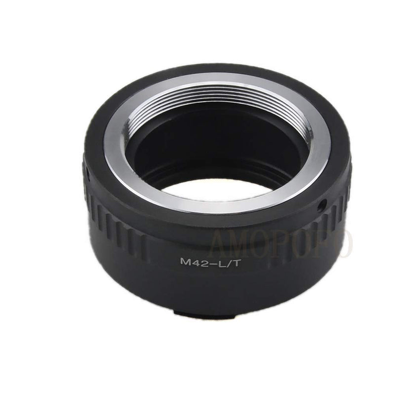 Compatible with M42 (42x1mm) Screw Mount Lens & for Leica L Mount Camera Such as T, Typ701,TL,TL2,CL (2017), SL,Typ601.M42 to L/T Adapter