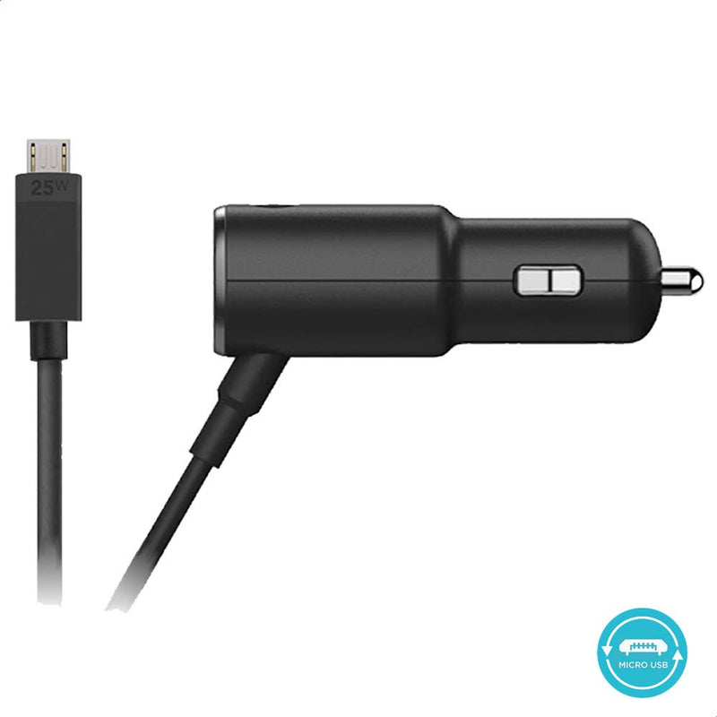 Motorola TurboPower 25 Rapid Charge Car Charger - Retail Packaging 25W Dual Port 25W Rapid Charger