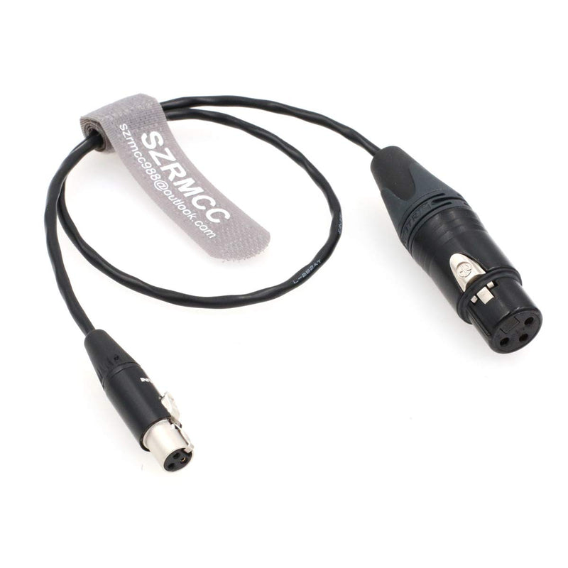 SZRMCC Microphone Cable for Sound Devices 633 442 688 Mixer XLR 3 Pin Female to Neutrik Mini XLR 3 Pin Female