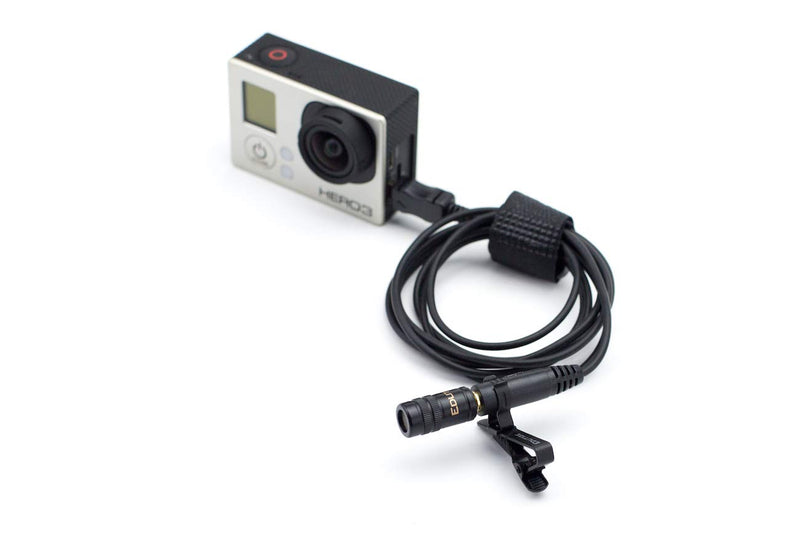 [AUSTRALIA] - EDUTIGE ETM-001 Microphone - Omnidirectional 3.5mm 3-Pole(TRS) Microphone for GoPro, DSLR, Mirrorless Camera or Digital Audio Recorder 