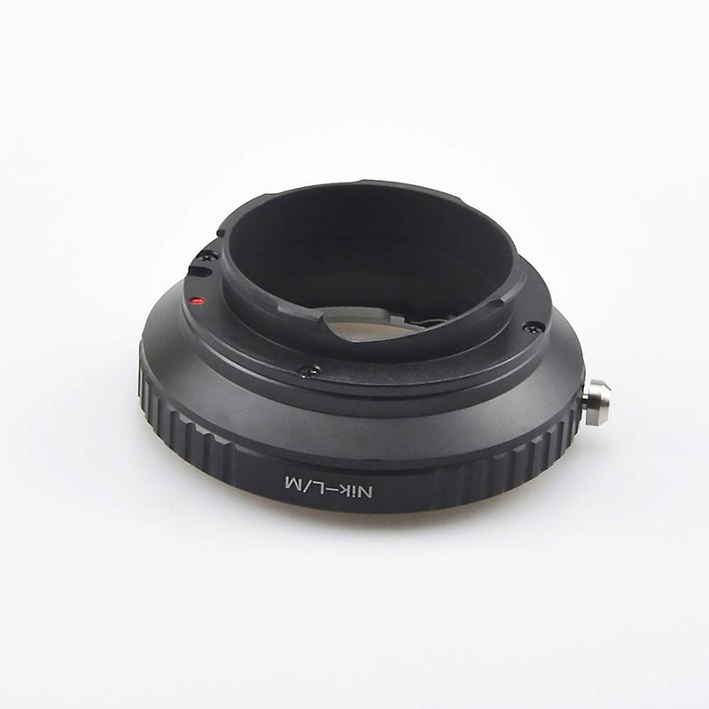 AI to LM Lens Adapter for Nikon F AI Lens to for Leica M L/M M9 M8 M7 M6 M5 (Compatible TECHART LM-EA 7 Adapter) Nikon to LM adapter