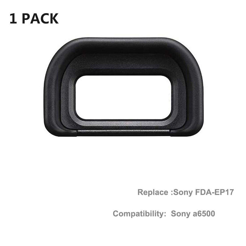 HomyWord 1 Pack Viewfinder Eyepiece/Eye Cup for Sony Alpha A6500 Camera, Replacement Sony FDA-EP17 Eyecup For Replace Sony FDA-17 x1