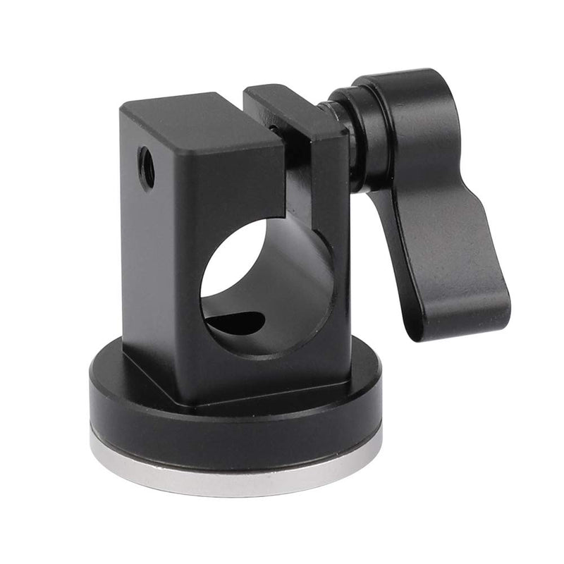 CAMVATE 15mm Single Rail Rod Clamp with M6 Rosette Mount for DSLR Camera Cage Handgrip