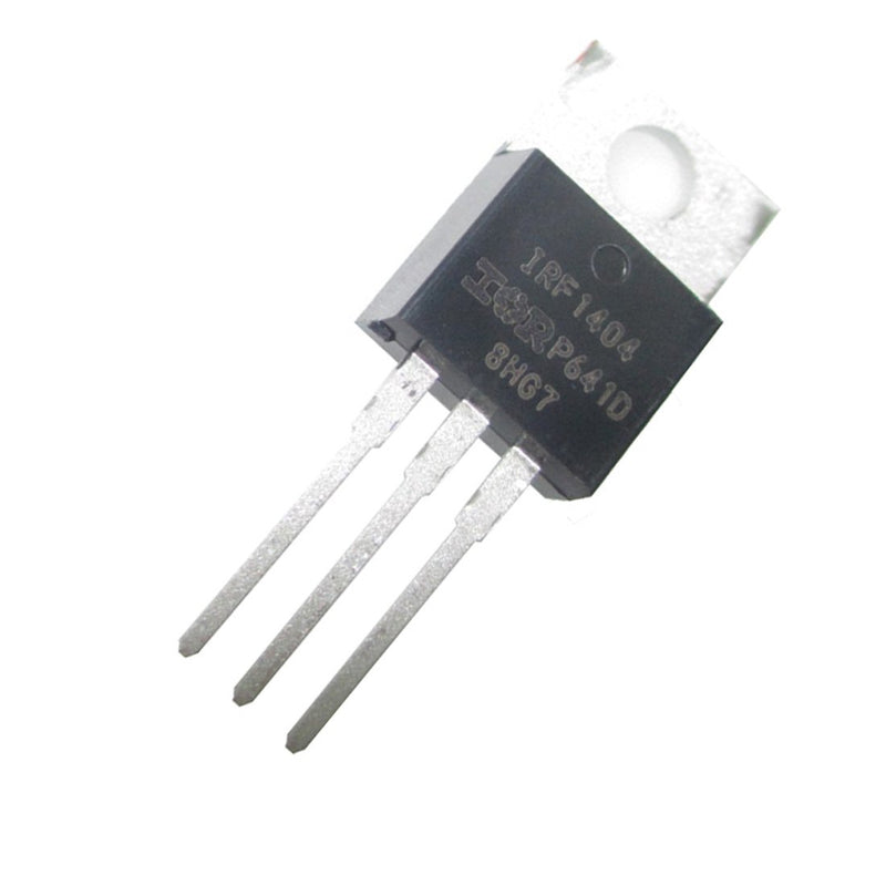 2 Pcs IRF1404 40V 162A N-Channel Power Mosfet High Speed Switching TO-220