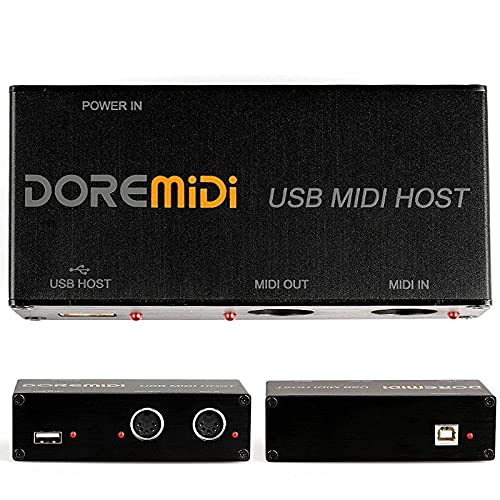 CAMOLA USB MIDI Host Box MIDI Interface USB to MIDI Converter