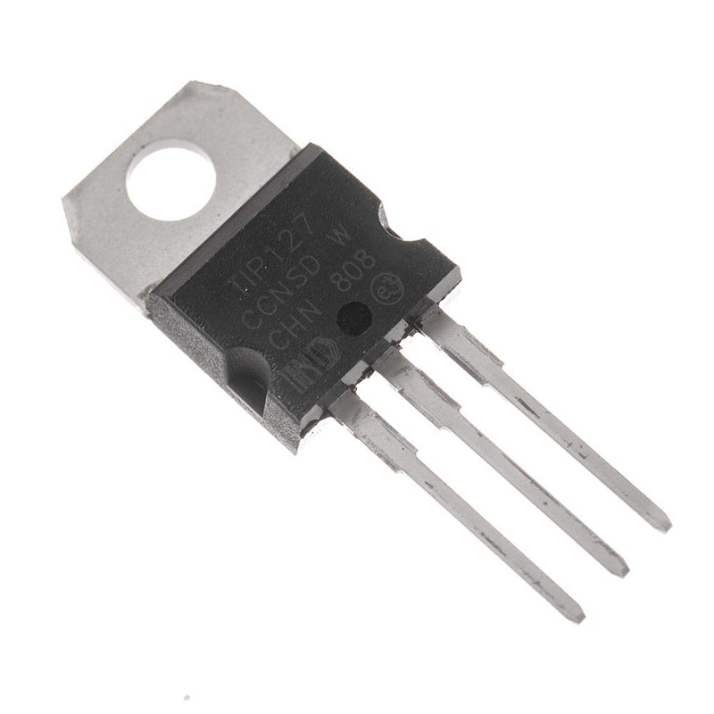 Bridgold 20pcs TIP127 PNP BJT Transistors Darlington Bipolar Power Transistor 5A -100v 3Pins