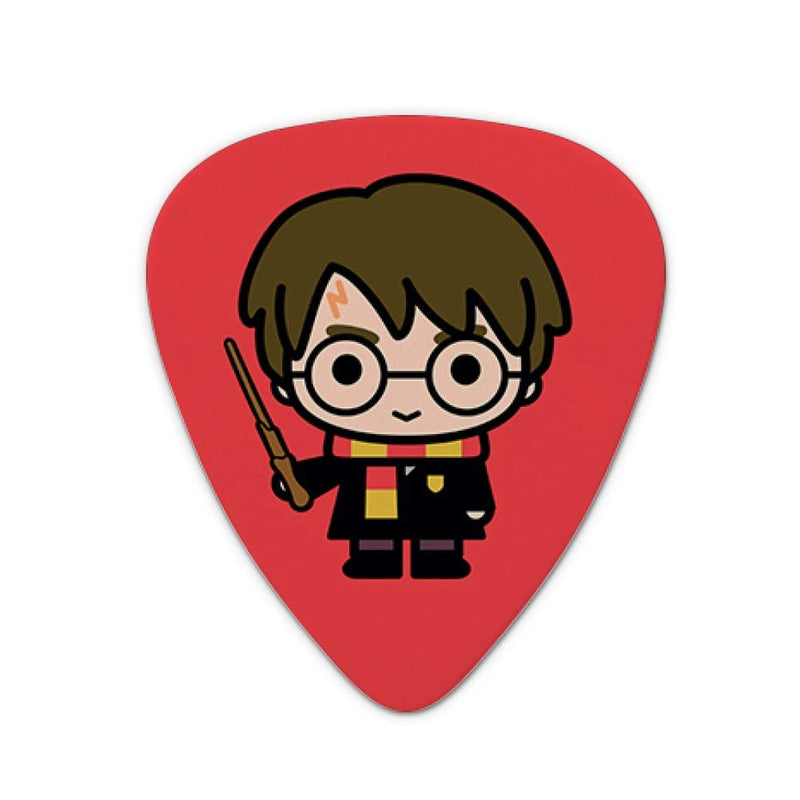 Harry Potter Cute Chibi Character Novelty Guitar Picks Medium Gauge - Set of 6