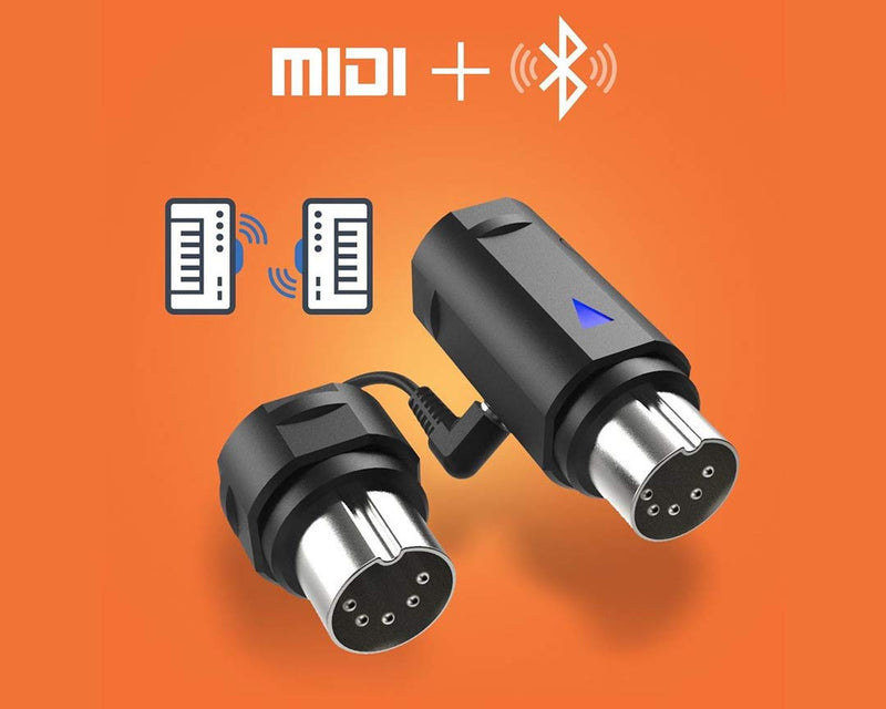 WIDI Master Bluetooth MIDI Wireless Adapter 5-PIN DIN Interface Converter for All MIDI Device Brands