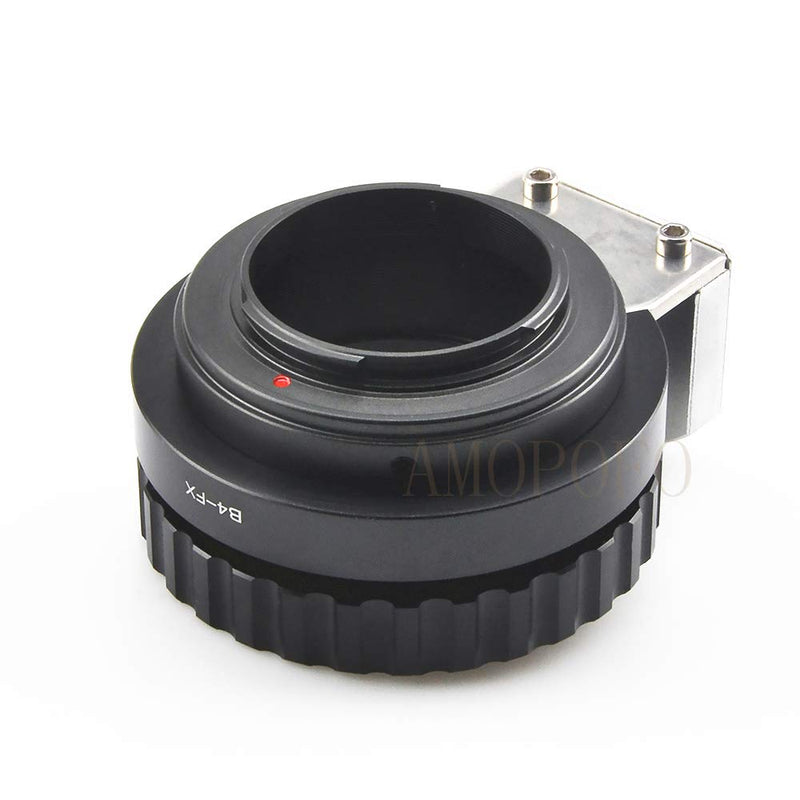 B4 to FX Adapter Compatible with for Canon Fujinon 2/3" Lens to & for Fuji Film X FX X-Pro1 FX X-E1 X100T X-T1, X30, X-A2,XQ2 Camera+ with Tripod B4 to FX with tripod adapter