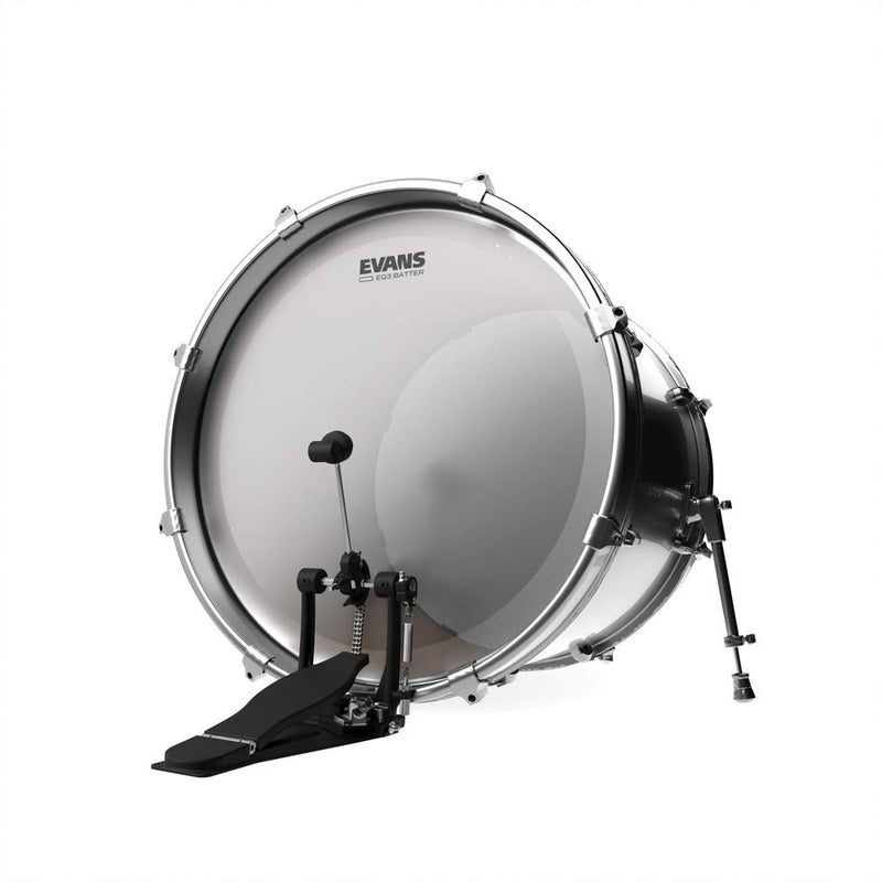 Evans EQ3 Clear Bass Drum Head, 22 Inch